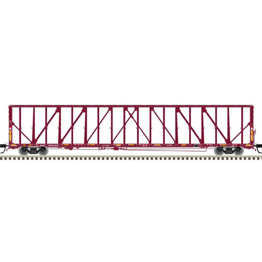 Atlas 20006492 HO 74ft Centerbeam, Canadian Pacific #600412
