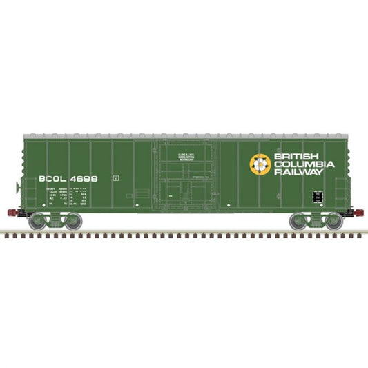 Atlas 20006535 HO NSC Newsprint Boxcar, BC Rail #4696