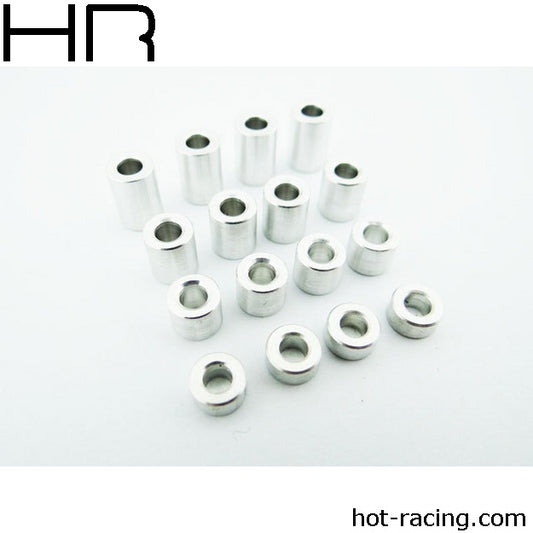 Hot Racing M3 3-9mm Aluminum Standoff Spacers - HRASPC3007