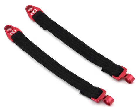 Hot Racing 108mm Suspension Travel Limit Straps - HRATUDR88SLS108