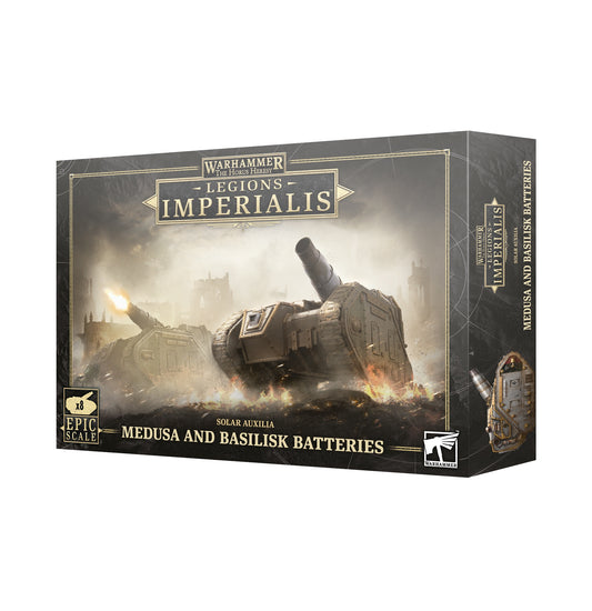 Legio Imperialis: Solar Auxilia: Medusa and Basilisk Batteries
