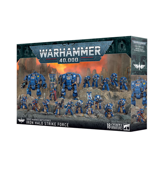 Space Marines Battleforce Iron Halo Strike Force