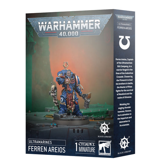 Black Library Ultramarine Captain Ferren Areios