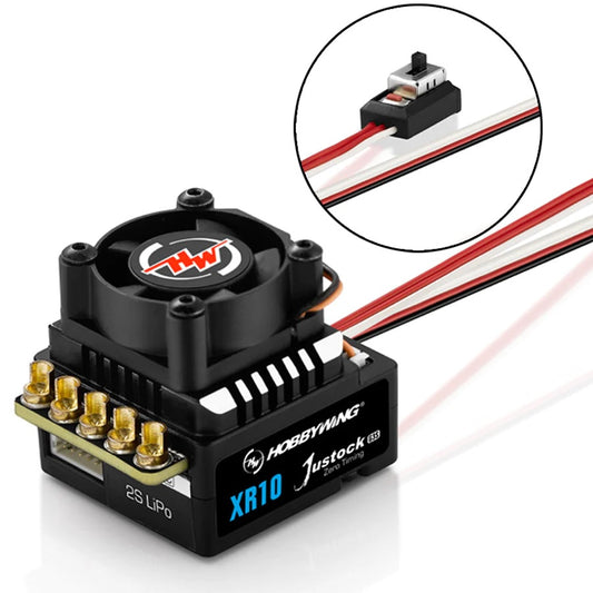 Hobbywing Xerun XR10 Justock G3S 1/10 Sensored Brushless ESC HWI30112005