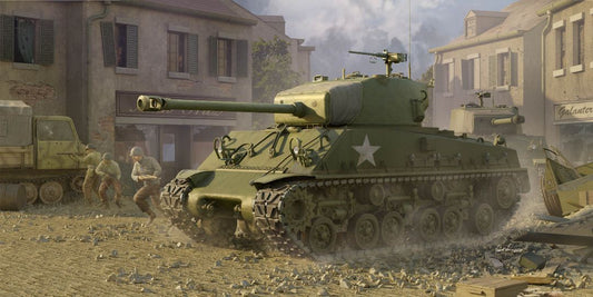 M4A3E8 Medium Tank - Early 1/16 #61619 by I Love Kit