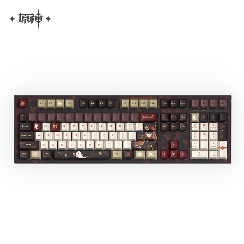 Genshin Impact Hutao Fragrance of Plum in the Snow Mechanical Keyboard