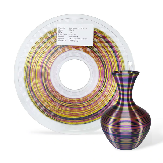 Hello3D Silk PLA Candy 1kg - Assorted