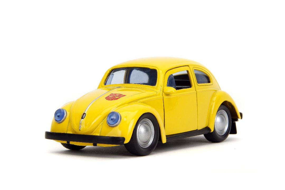 Jada Hollywood Rides Transformers G1 VW Beetle Bumblebee 1/32 #35595