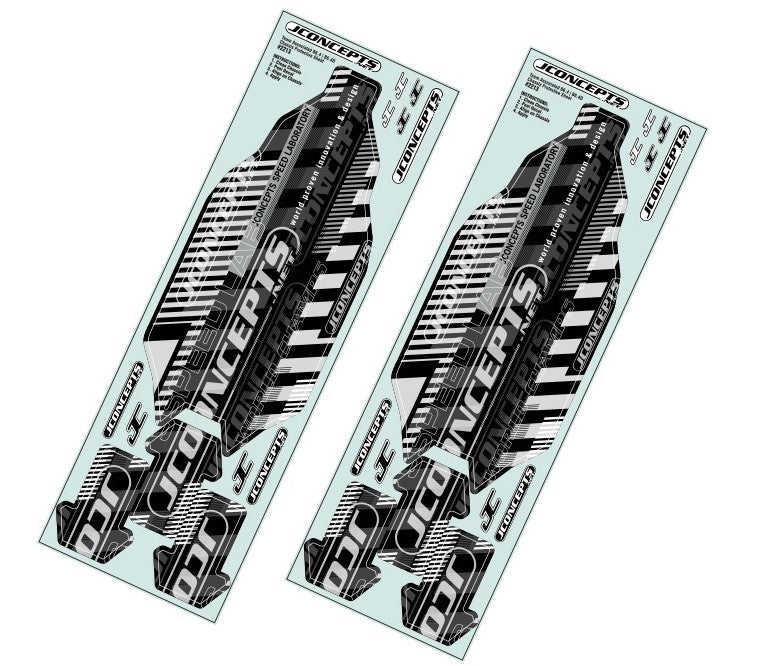 JConcepts Associated B6.4/B6.4D Precut Chassis Protective Sheet (2) - JCO2213