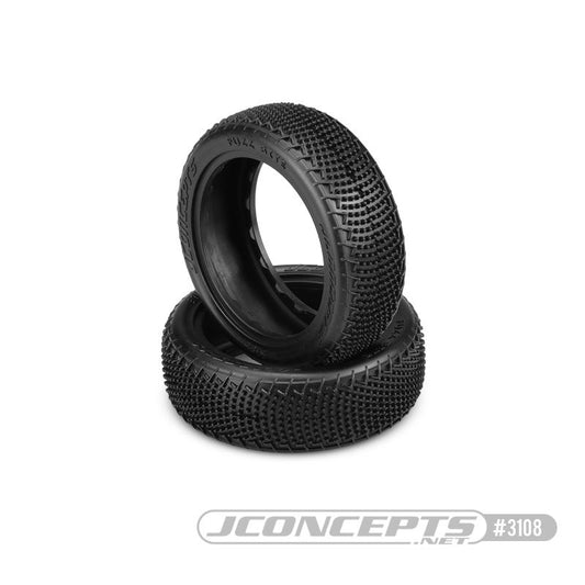 JConcepts Fuzz Bite LP 4wd Pink Compound Front Tire (2) JCO3108010