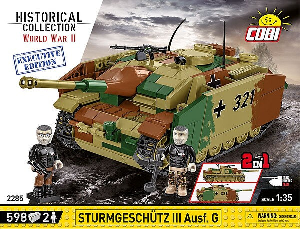 Cobi Historical Collection WWII: Sturmgeschütz III Ausf.G - Executive Edition 598 PCS
