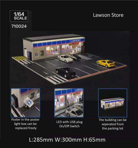 Cardinal 1/64 Diorama Kit Lawson Store - 710024