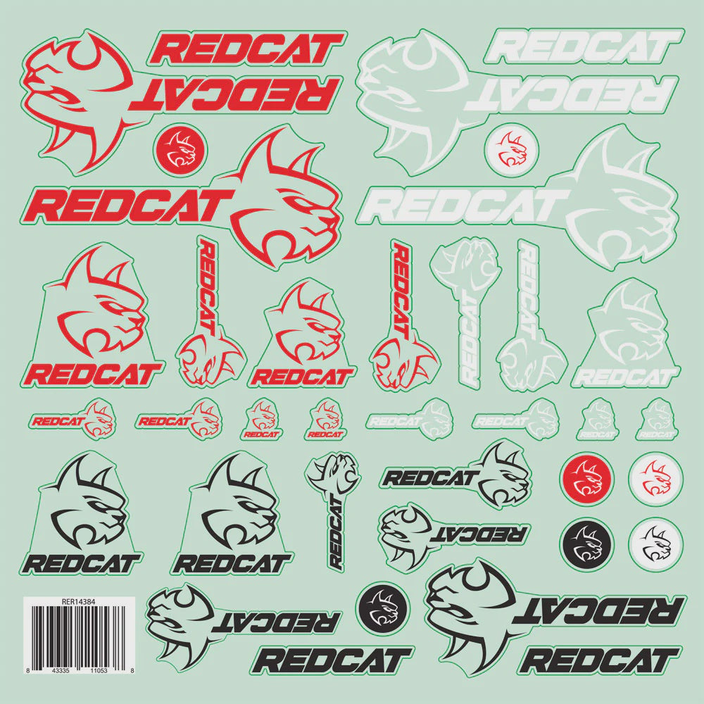 Redcat Logo Decal Sheet - RER14384