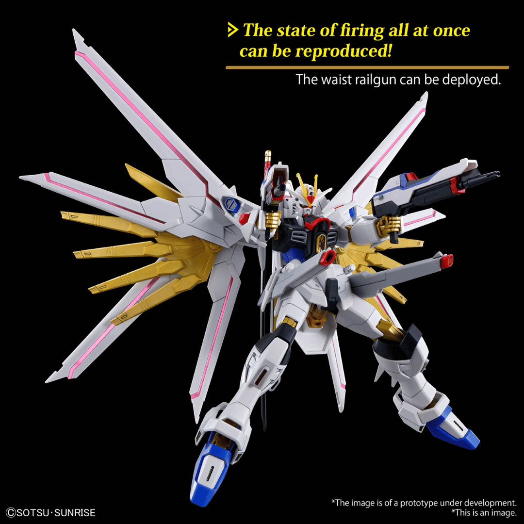 HG 1/144 ZGMF/A-262PD-P Mighty Strike Freedom Gundam #5066384 from Gundam SEED Freedom by Bandai
