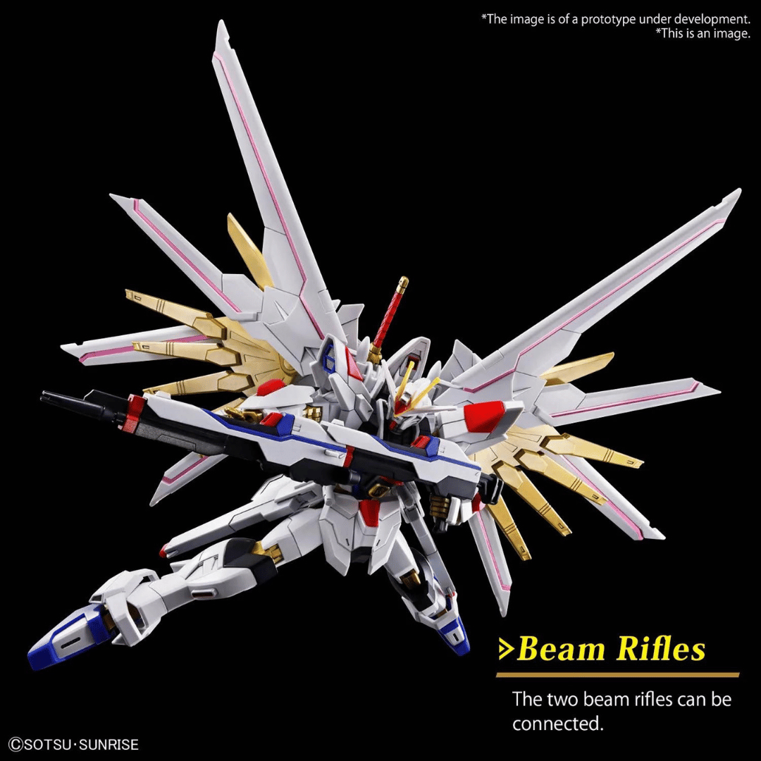 HG 1/144 ZGMF/A-262PD-P Mighty Strike Freedom Gundam #5066384 from Gundam SEED Freedom by Bandai