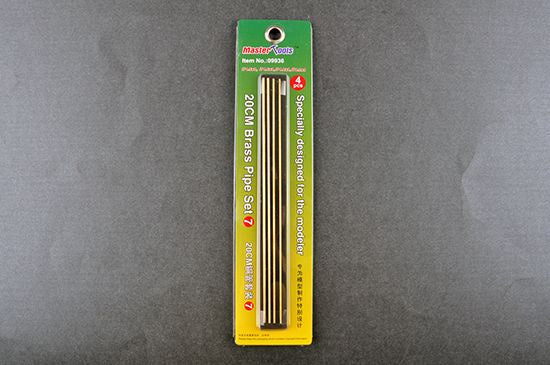 Master Tools 20CM Brass Pipe Set 7 1.5 ,1.6, 1.8, 2.0 - MT09936