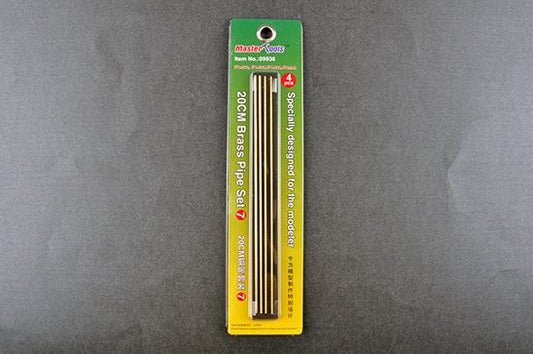 Master Tools 20CM Brass Pipe Set 7 1.5 ,1.6, 1.8, 2.0 - MT09936