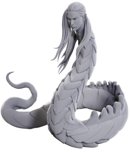 D&D Unpainted Mini - Lunar Naga 90713