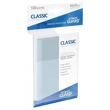 Ultimate Guard Sleeves  Soft Standard 100Ct 100 Sleeves