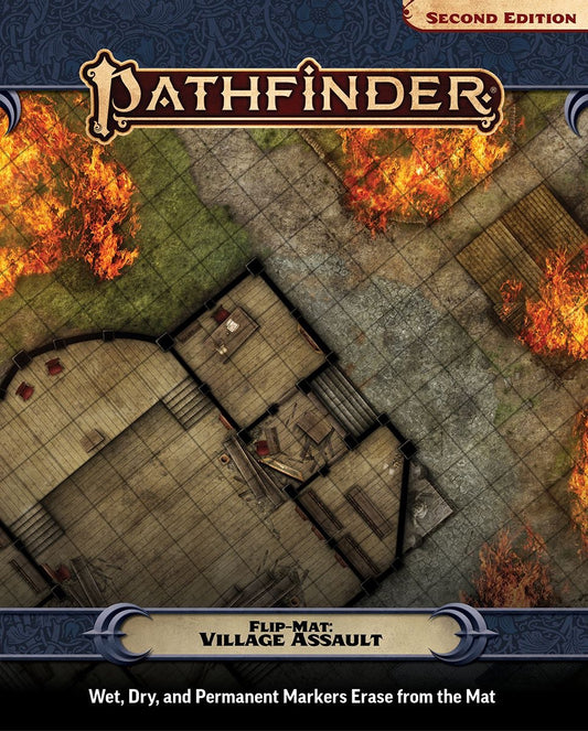 Paizo Pathfinder Flip Mat Village Assault