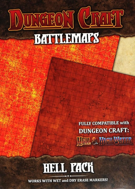 Dungeon Craft Battle Map: Hell