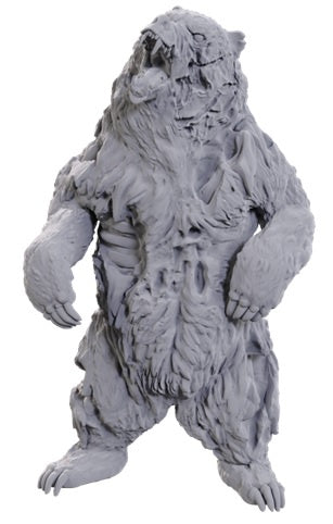 D&D Unpainted Mini - Zombie Grizzly Bear 90746
