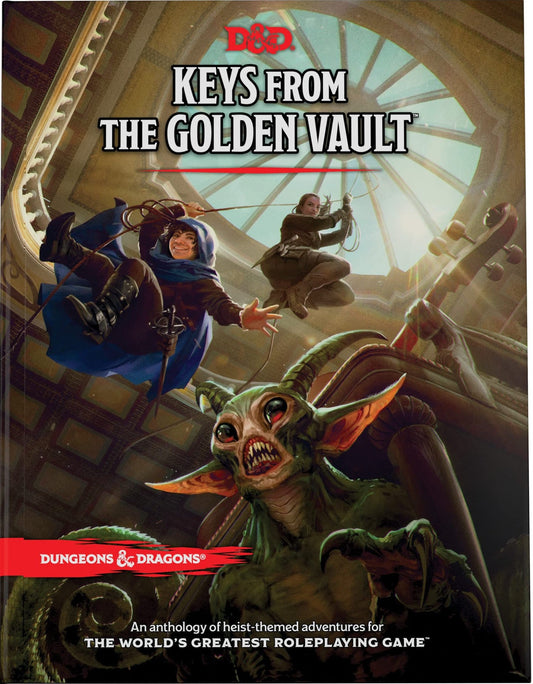 D&D Keys From The Golden Vault Hardcover
