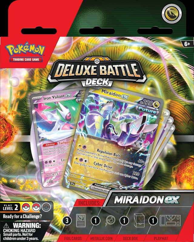 Pokemon Deluxe Battle Decks Miraidon/Koraidon Ex