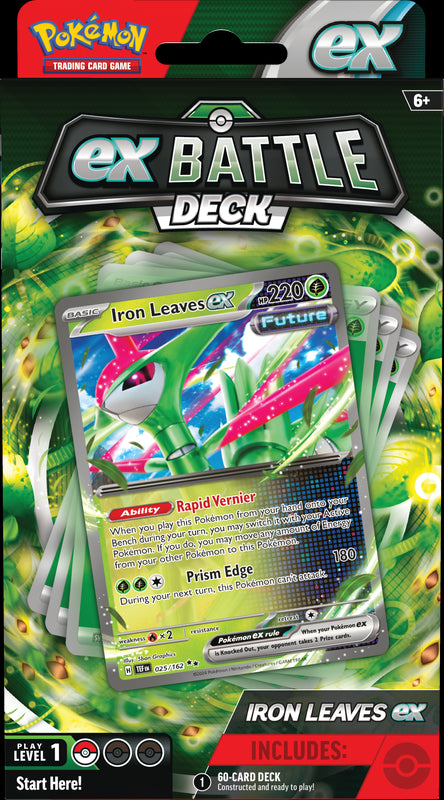 Pokemon EX Battle Deck Tapu Koko Ex/Iron Leaves Ex