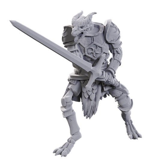 DND Unpainted Mini - 50th Anniversary Skeleton Knights 90736