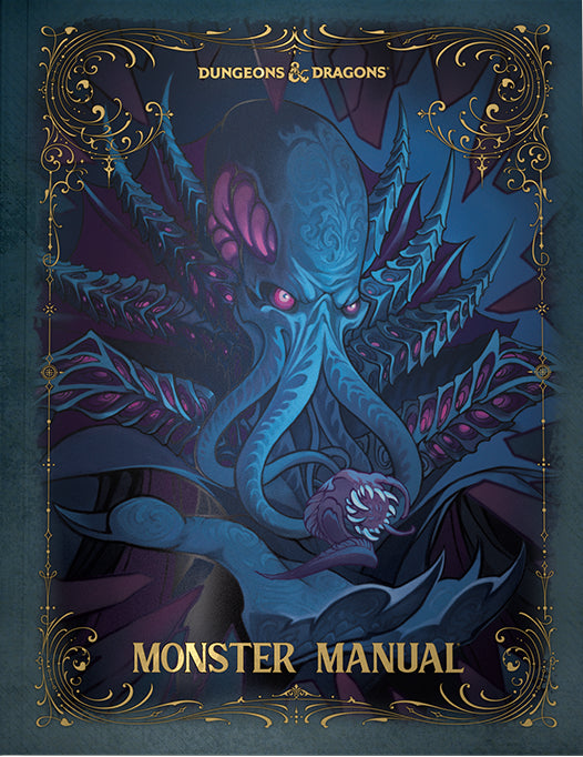 D&D 2024 Monster Manual Alt Cover