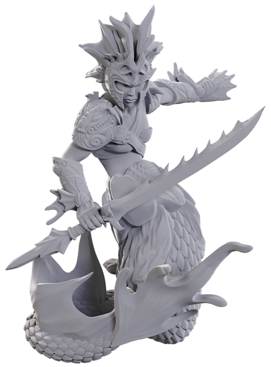 D&D Unpainted Mini - Merfolk Scout