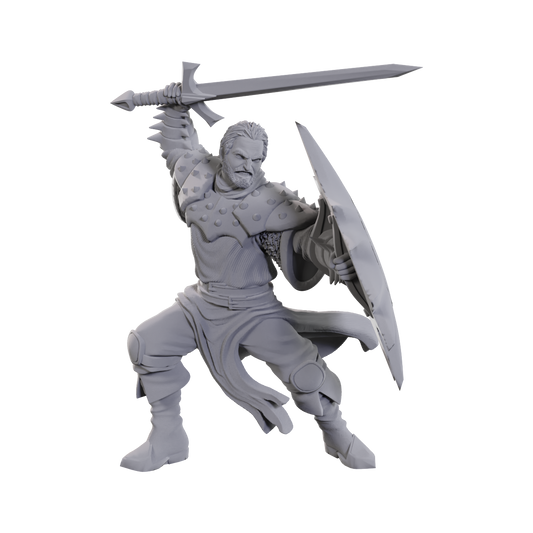 D&D Unpainted Mini - Dragon Army Soldier 90107