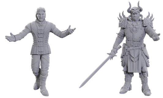 D&D Unpainted Mini - Special Edition Baldur's Gate 3 - Sarevok Anchev & Raphael