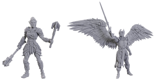 D&D Unpainted Mini - Special Edition Baldur's Gate 3 - Dame Aylin & Minthara