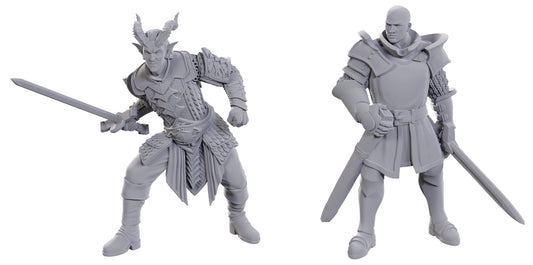 D&D Unpainted Mini - Special Edition Baldur's Gate 3 - Ulder Ravengard & Zevlor