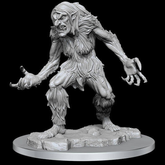 DND Unpainted Mini - Ice Troll Female 90425
