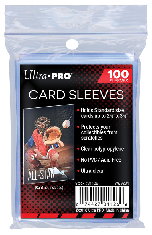 Ultra Pro Card Sleeves (100ct)