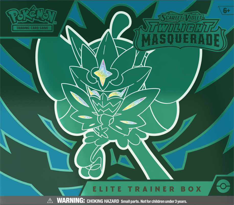 Pokemon Scarlet and Violet Twilight Masquerade Elite Trainer Box