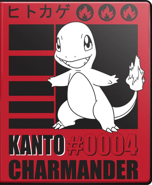Ultra Pro Portfolio 9 Pocket Pokemon Charmander 2025