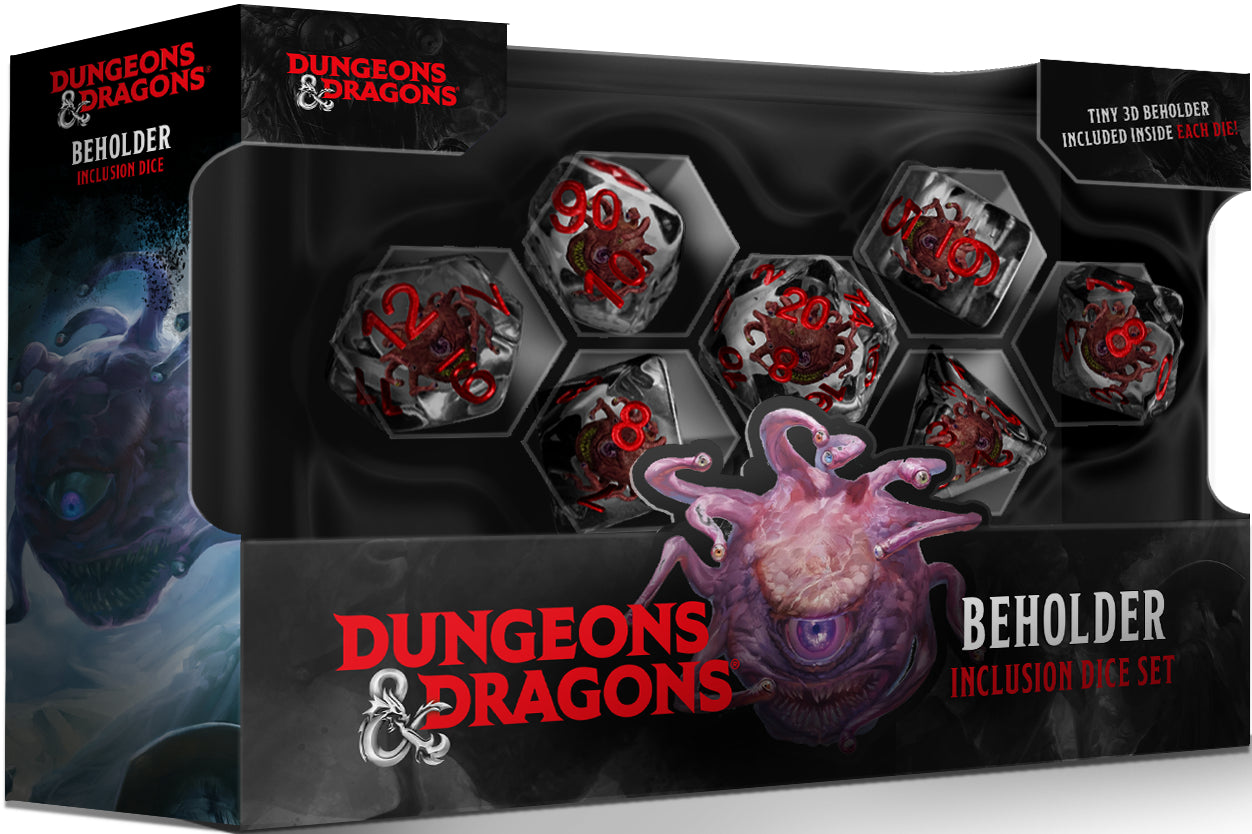 Fanroll Resin 7 Dice Set DND Beholder