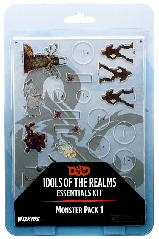 D&D Idols 2D Minis Monster Pk 1