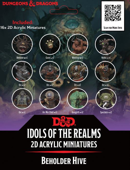 D&D Idols 2D Minis Beholder Hive