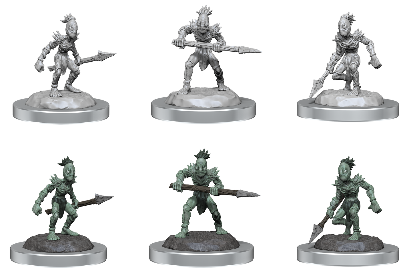 D&D Unpainted Mini - Vegepygmies 90590
