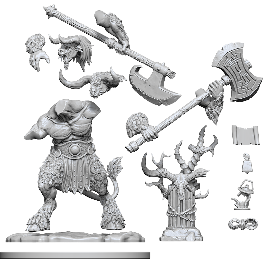 D&D Unpainted Mini - Minotaur 75056
