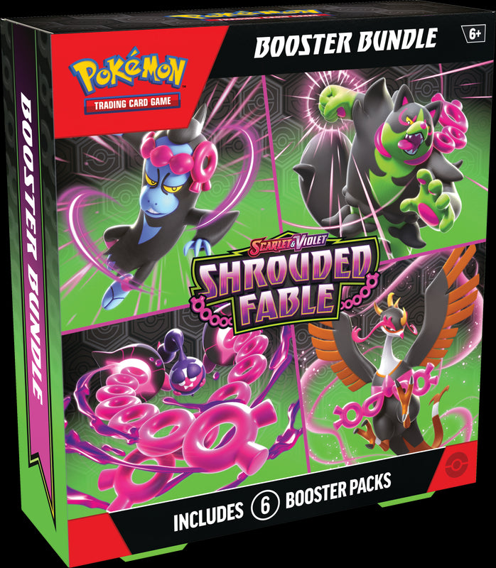 Pokemon Scarlet and Violet Shrouded Fable Booster Bundle