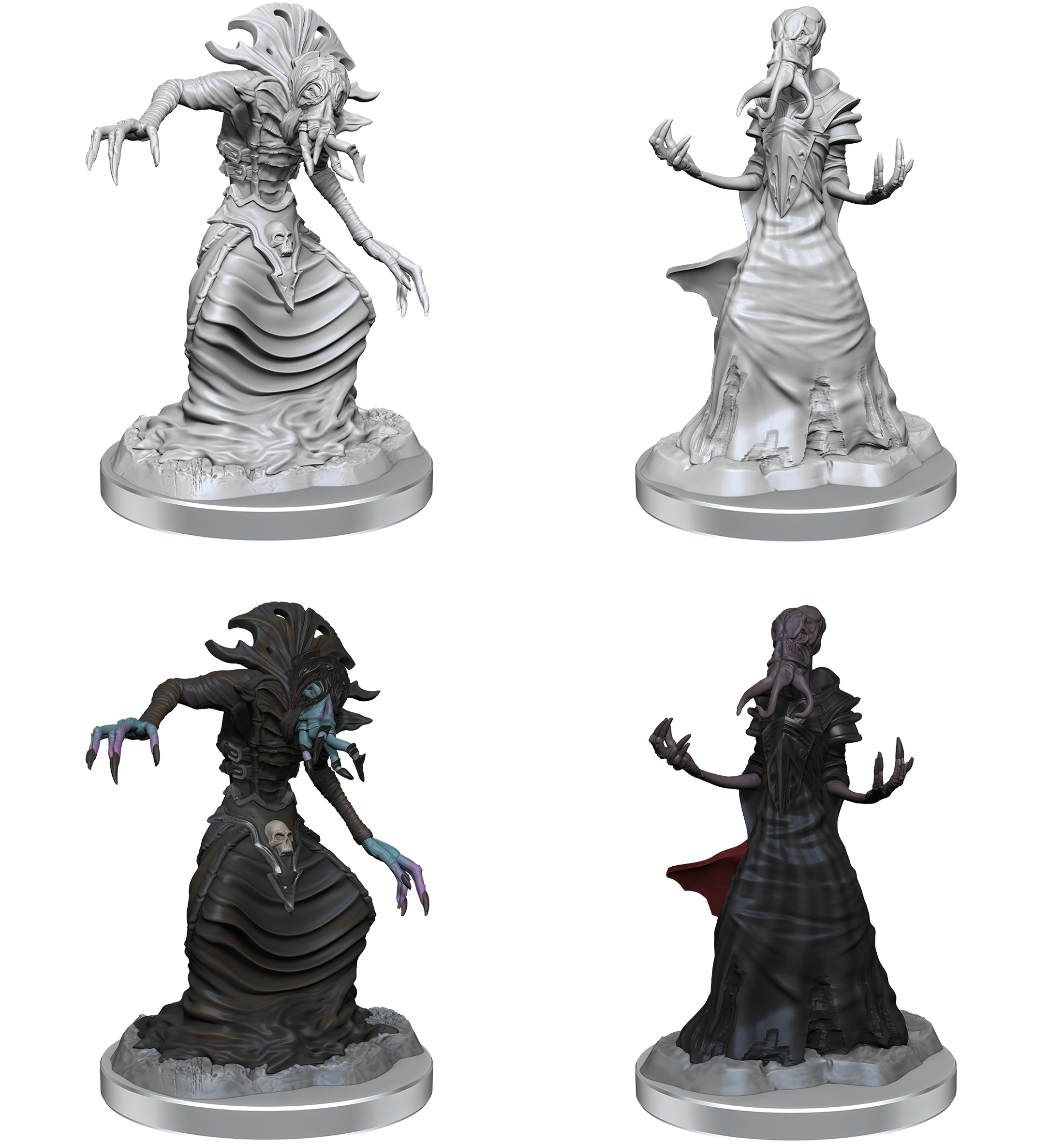 D&D Unpainted Minis - Mind Flayers 90527