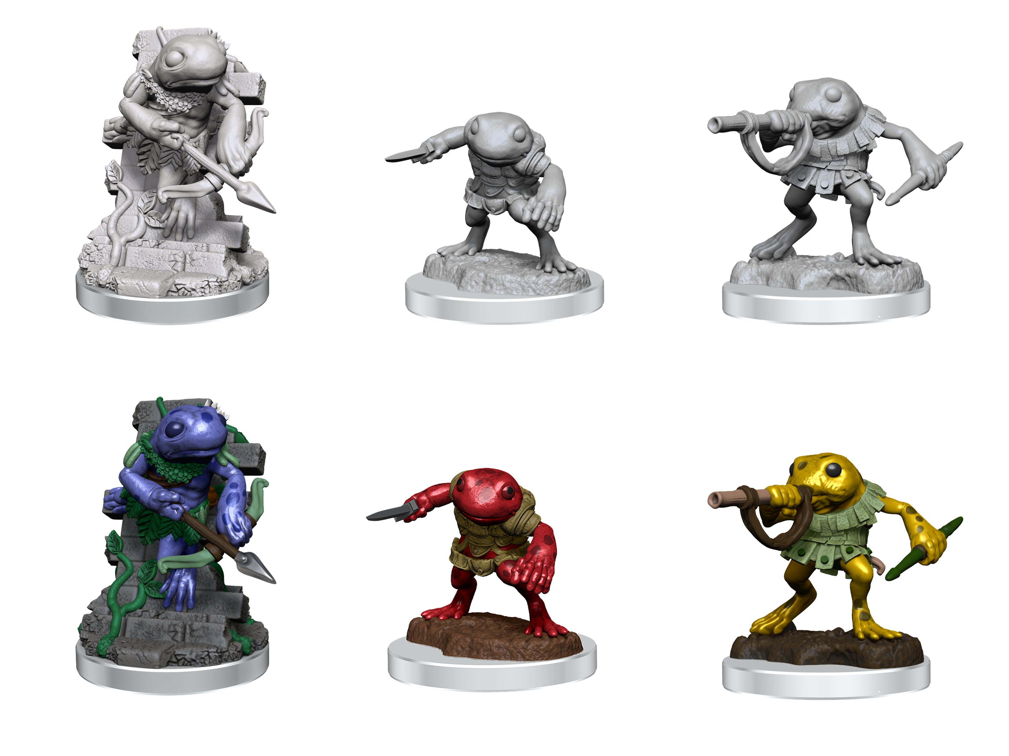 D&D Unpainted Minis - Grungs 90415