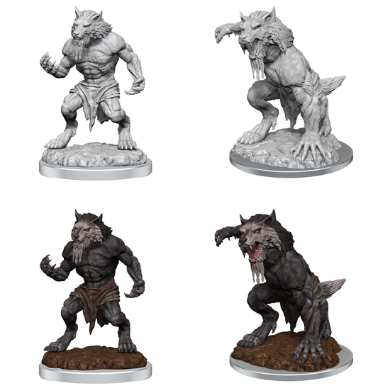 D&D Unpainted Mini - Fey Werewolves 90557
