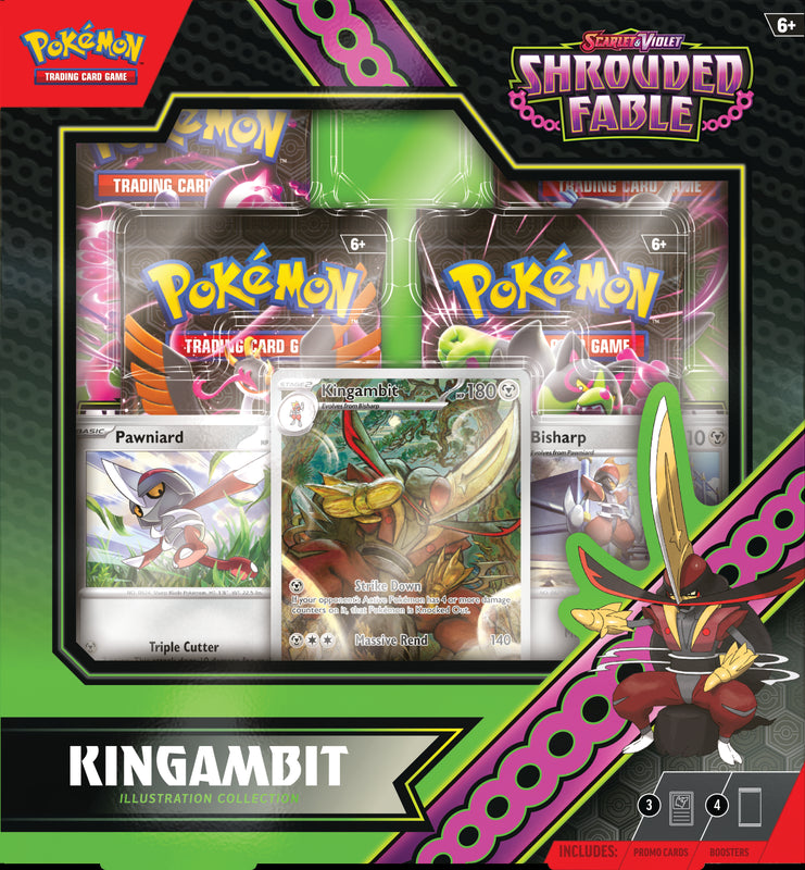 Pokemon Shrouded Fable Kingambit Illustration Collection